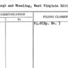 Pittsburgh and Wheeling, West Virginia Editors and Writers