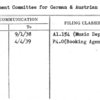 Placement Committee for German & Austrian Musicians