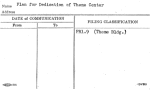 Plan for Dedication of Theme Center