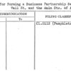 Plan for Forming a Business Partnership Between Wall St. and the Main Sts. of America