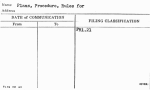 Plans, Procedure, Rules for