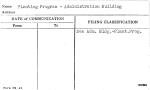 Planting Program - Administration Building