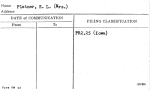Platner, E.L. (Mrs.)