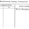 Plaza Manufacturing Company, Incorporated
