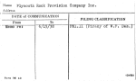 Plymouth Rock Provision Company Inc.