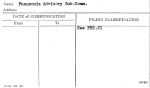 Pneumonia Advisory Sub-Comm.