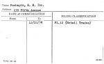 Pochapin, M.M. Inc.
