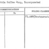 Poinsettia Coffee Shop, Incorporated