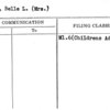 Polk, Belle L. (Mrs.)