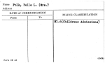 Polk, Belle L. (Mrs.)