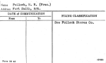 Pollock, H.N. (Pres.)