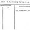 Polo, Eddie - & His Society Circus Revue
