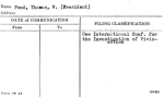 Pond, Thomas, W. (President)