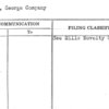 Ponser, George Company