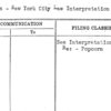 Popcorn - New York City Law Interpretation Re: