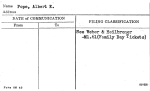 Pope, Albert E.