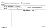 Popular Publications, Incorporated