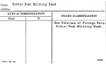 Porter Post Military Band