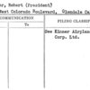 Porter, Robert (President)