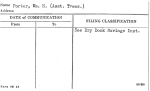 Porter, Wm. H. (Asst. Treas.)