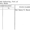 Portland Authority, Port of