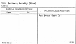 Portser, Dorothy (Miss)