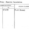 Post, Wiley - Memorial Association