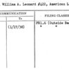 Post, William A. Leonard #422, American Legion