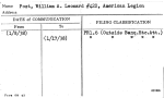 Post, William A. Leonard #422, American Legion