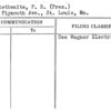 Postlethwaite, P.B. (Pres.)