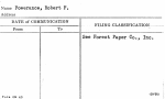 Powerance, Robert F.