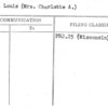 Pradt, Louis (Mrs. Charlotte A.)
