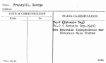 Pranspill, George