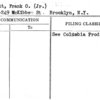 Pratt, Frank O. (Jr.)