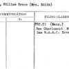 Pratt, William Brace (Mrs. Edith)