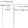Prayer of Thanksgiving