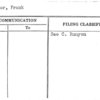 Praytor, Frank