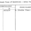 Preliminary Plans of Exhibitors - Dates for Filing