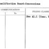 Prequalification Board-Concessions