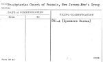 Presbyterian Church of Passaic, New Jersey-Men's Group