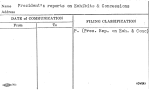 President's reports on Exhibits & Concessions