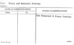 Press and Newsreel Preview