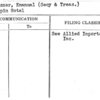 Pressner, Emanual (Secy & Treas.)