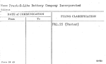 Prest-O-Lite Battery Company Incorporated
