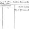 Preston, T.R. (Pres. Hamilton National Bank)