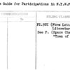Price Guide for Participations in N.Y.W.F. Town of Tomorrow