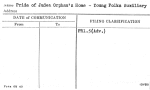 Pride of Judea Orphan's Home - Young Folks Auxiliary
