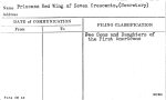 Princess Red Wing of Seven Crescents, (Secretary)