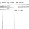Printing & Mailing Costs - Bulletins