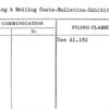 Printing & Mailing Costs-Bulletins-Exhibits Dept. 1940